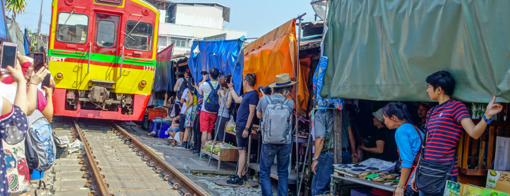 Maeklong Market Is The World’s Least Convenient Train Station. A TripAdvisor Review.